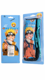 Naruto Anime Printed Pencil Case with Rifle Shape Pen | Premium Zipper Pouch |Gift Set for Kids & Students - Image 5