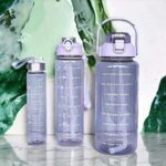 Transparent Bottle Set of 3 - Image 3