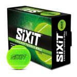 Sixit Tennis Ball Pack of 6, Green Cloure