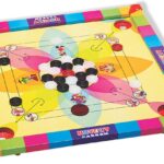Mini Carrom Board Game Set – Pack of 3 (Small, Medium & Large Sizes)