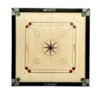 Carrom Board with Striker, Coins,Premium Quality Game Set (32 Inch Carrom - Image 3