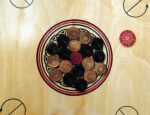 Carrom Board with Striker, Coins,Premium Quality Game Set (32 Inch Carrom - Image 2