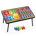 Kids Study Table with Ludo Game | 2-in-1 Learning Desk| - Image 2