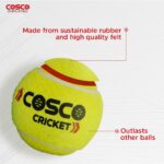 Cosco Rubber Light Cricket Tennis Ball (Pack of 6) - Image 4