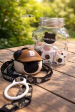 Water Bottle 750ml - Sipper with Straw and Carry Strap Leakproof School Water Bottle, Cute Panda Design (Brown) - Image 3