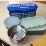 Premium 3-Tier Stainless Steel Lunch Box Set with Insulated Carry Bag, Leak-Proof Containers for Office, School, Travel Lunch Box (Set of 1)