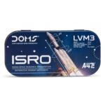 DOMS ISRO Mathematical Drawing Instrument Geometry Box (Pack of 2)| Total 11 Mathematical Instruments| Dual-Sided Tray For Easy Access to Instruments