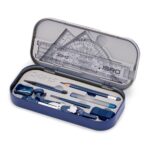 DOMS ISRO Mathematical Drawing Instrument Geometry Box (Pack of 2)| Total 11 Mathematical Instruments| Dual-Sided Tray For Easy Access to Instruments - Image 2