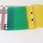 Transparent Report File – Set of 10 Set of 10 | Plastic File for A4 Documents | for Office, School & Home | Holds Up to 150 Sheets | Best for Interviews and Reports