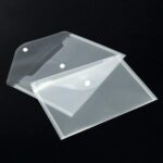 A5 Size Small My Clear Bag Folder, Document File Check Size (Pack of 12 Pcs)