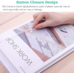A5 Size Small My Clear Bag Folder, Document File Check Size (Pack of 12 Pcs) - Image 2