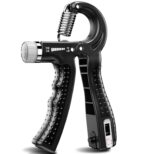 Adjustable Hand Grip Strengthener with Mechanical Counter (5-60 KG) - Image 2