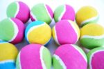 Rubber/Tennis Ball for Cricket (Pack of 10,Multicolour, Standard Size) - Image 2