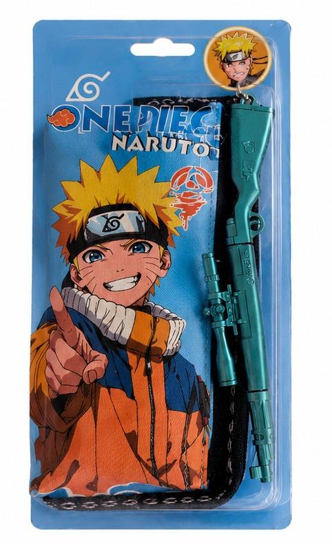 WhatsApp Image 2026-06-25 at 10.47.06 AM Naruto Anime Printed Pencil Case with Rifle Shape Pen | Premium Zipper Pouch |Gift Set for Kids & Students - Image 1
