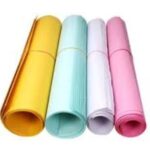 Multicolor Chart Paper Sheets, A1 Size Each 1 Charts Pink/Black/White/Yellow/Sky Blue (5 Color)