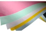 Multicolor Chart Paper Sheets, A1 Size Each 1 Charts Pink/Black/White/Yellow/Sky Blue (5 Color) - Image 2